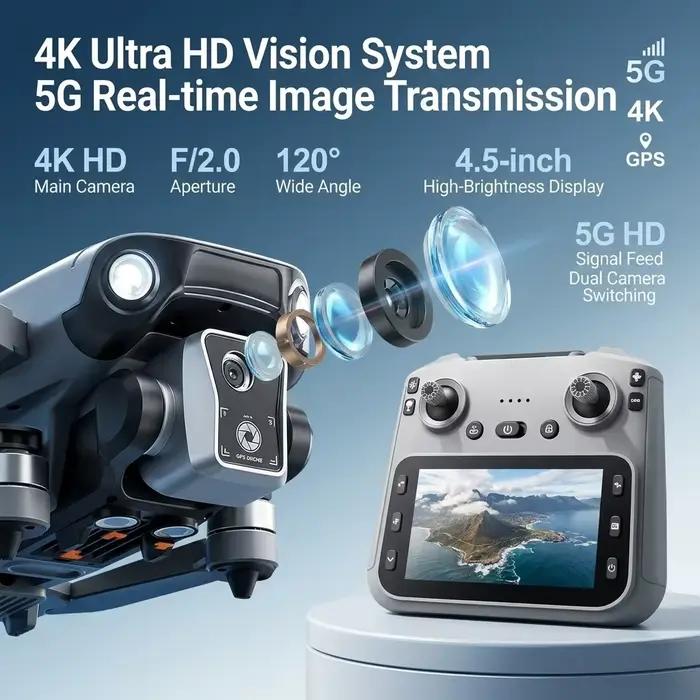 Drone GPS K19 MAX 2026 avec caméra