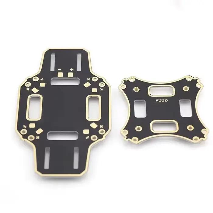 F330 rack avion drone compétition spécifique intégré quadrirotor coulant panneau d'or PCB modèle cadre d'avion
