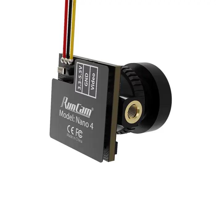 Nano 4 800TVL 1/3 ''CMOS FPV caméra faible luminosité Vision nocturne NTSC/PAL pour accessoires de Drone FPV
