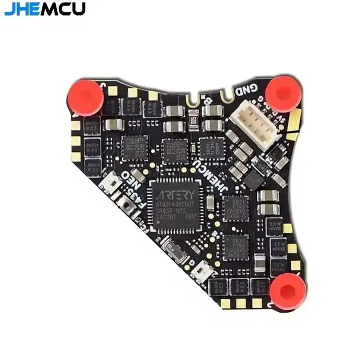 Contrôleur de vol JHEMCU F435 NEO 1S AIO avec ESC 4-en-1 5A Dshot300 Type-C intégré ELRS 2.4G pour micro-drone FPV RC Whoop Racing