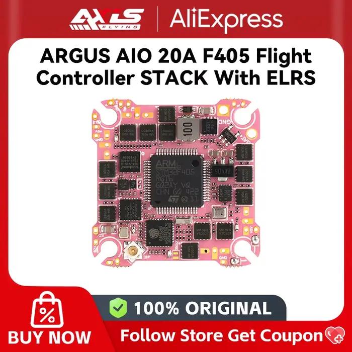 Axisflying ARGUS 20A F405 AIO avec ELRS intégré ICM42688