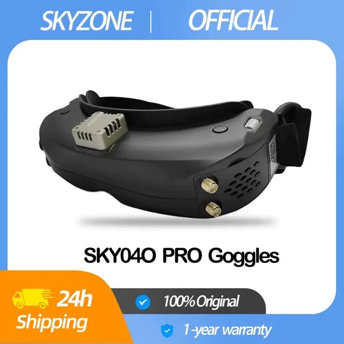 Lunettes FPV Skyzone SKY04O PRO 1280x720 OLED 5.8GHz 48CH 720P 60FPS Steadyview DVR pour Drone RC Occasions Spéciales
