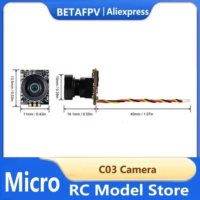 BETAFPV 2025 Original C03 FPV Micro caméra pour Drone de course Freestyle Fit Meteor75 Meteor 85 Air65