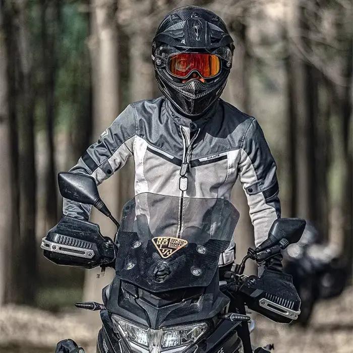 Veste d'été en maille respirante pour Moto, unisexe, Protection de course, rembourrage, vêtements pour hommes, vestes d'aventure en plein air