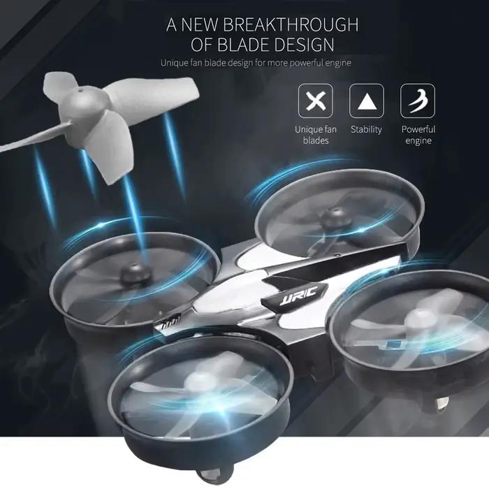 Jjrc H36 Mini Drone 3D Flip Mode sans tête Drones pression d'air hauteur maintenir RC quadrirotor FPV compétition Dron jouets pour enfants