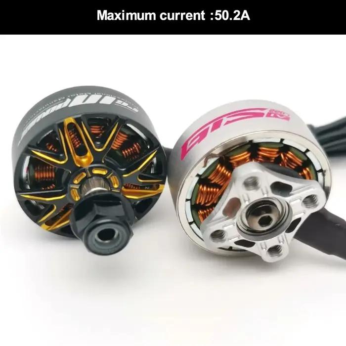 Moteur brushless RCinpower GTS V4 2207 pour drones de course et freestyle fpv performances exceptionnelles matériaux composites