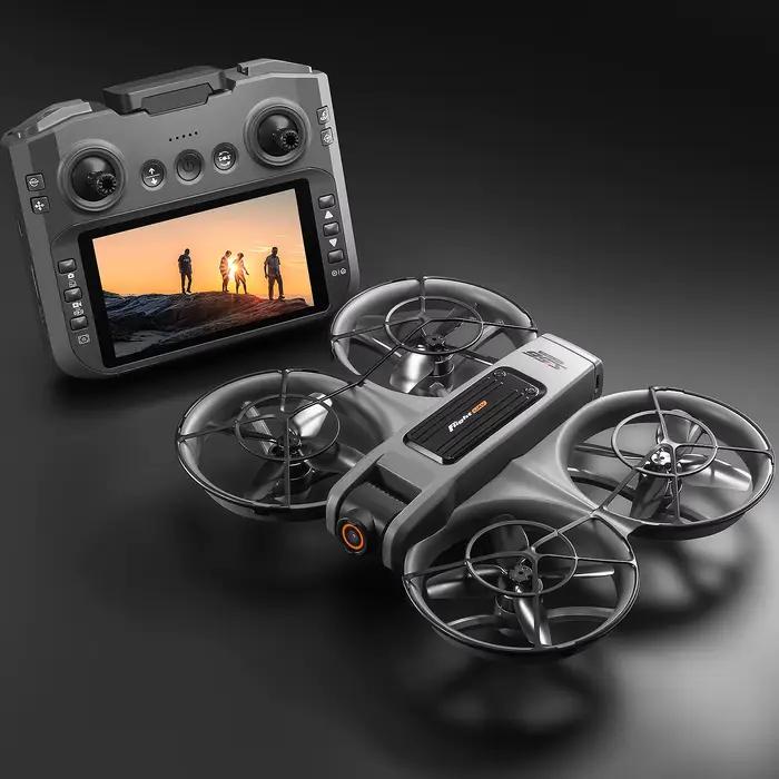 Mini drone à écran S156 avec 90 ° Caméra électrique réglable 8K HD