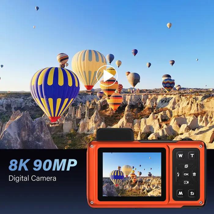 Caméra sous-marine 49FT 8K 48MP WiFi