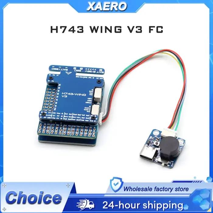 Contrôleur de vol à aile fixe H743 Wing V3
