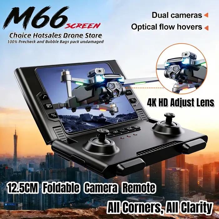 Nouveau Drone M66 2026 Pliable HD avec Télécommande