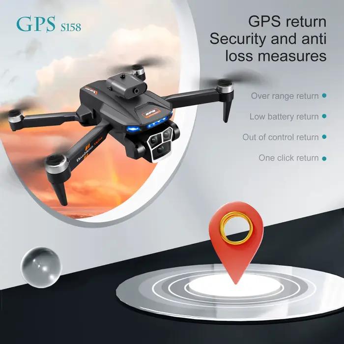 Z Kamerą contrôle de sortie de batterie faible retour en un clic débit optique évitement d'obstacles Ş8k de beta fpv drone professionnel 10km