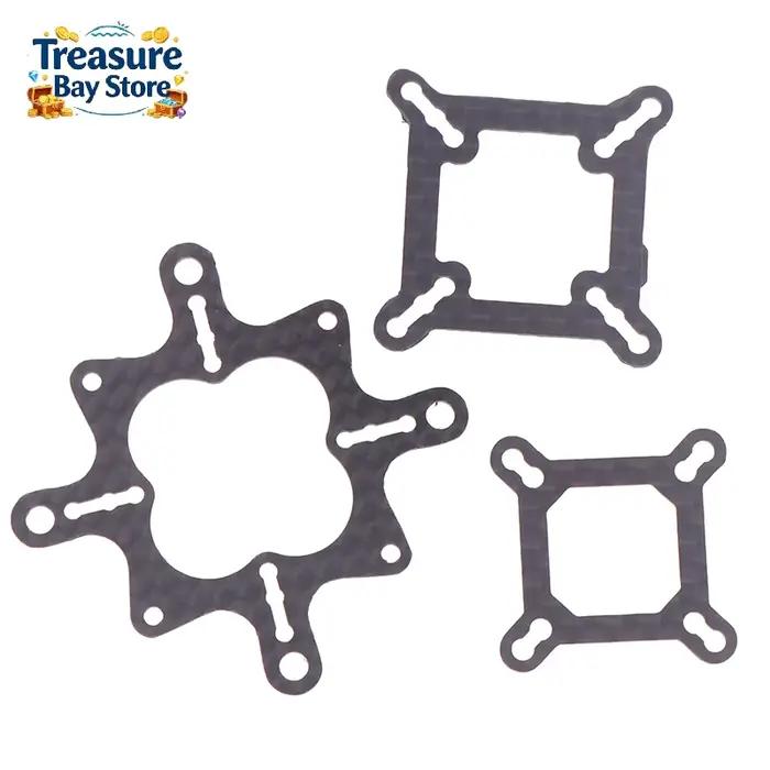 Carte adaptatrice en fibre de carbone pour contrôleur de vol et ESC de drone FPV de course