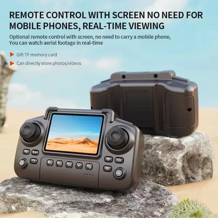 2026 nouveau original E88 Air avec éclairage contrôlé par écran Mini Drone 4K Untal 2 caméra flux optique télécommande avion cadeau