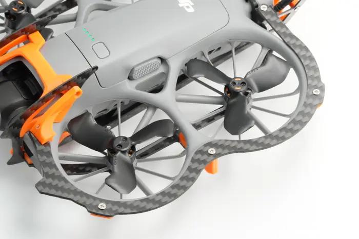 Kit d'accessoires de protection en fibre de carbone premium pour drone Neo 2