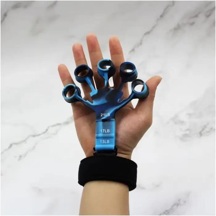 Pince à doigt, exercice de guitare, 6 niveaux résistants, outils physiques de récupération, renforcement des mains pour Patient
