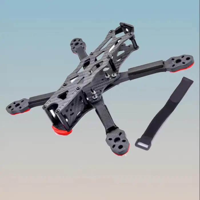 Kit de châssis en fibre de carbone APEX HD Series pour drones de course FPV avec bras de 5