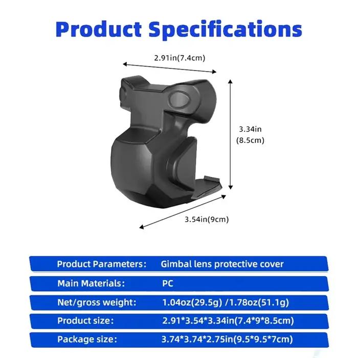 Couvercle de Protection complet à cardan pour Drone DJI Air 3