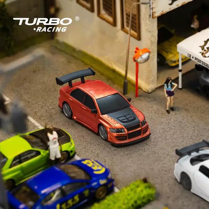 Turbo Racing 1:76 C76 RC voiture entièrement proportionnelle sans jouets électroniques à distance pour enfants et adultes