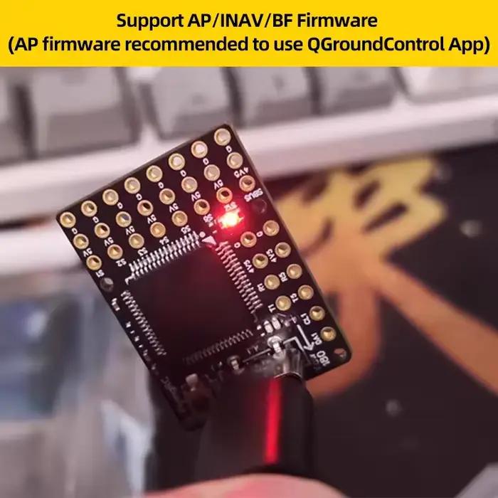 Contrôle de vol à aile fixe F4Wing MK1 MINI F405 Crossover FPV Support AP/INAV/BF Firmware 1-6S Lipo pour Drone à