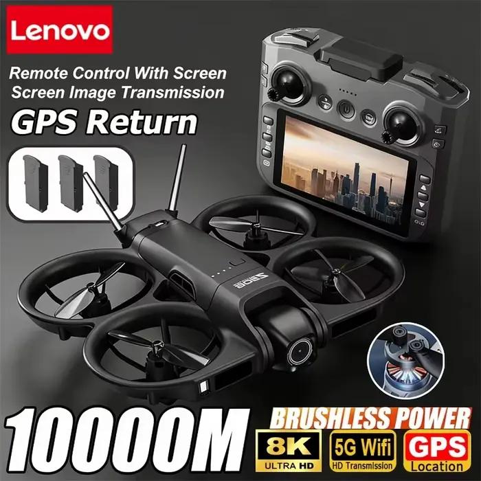 Lenovo Z906 Drone 8K Aerial HD Intelligent Avoiding Obstacle with Larger Screen Remote Control Folding Brushless Power