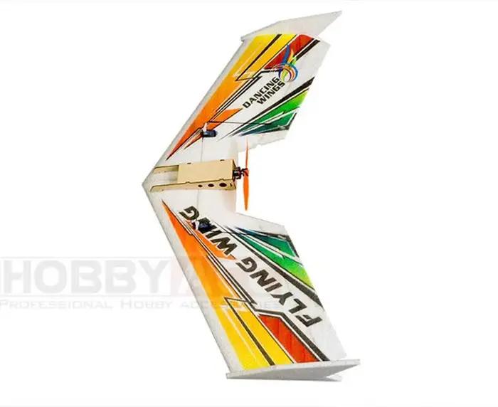 Avion RC EPP électrique à voilure fixe DW HOBBY Mini arc-en-ciel EPP 600mm envergure FPV aile volante