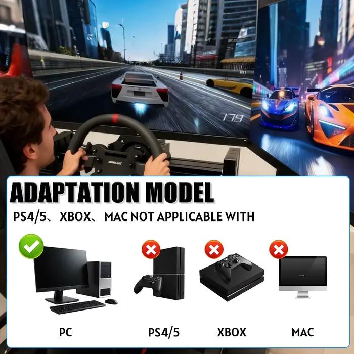 Kit de frein à main USB avec pince pour jeux de course PC, drift, compatible Logitech G923/G29/G27/G25, système de freinage SIM Racing à capteur Hall