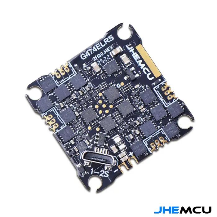 Contrôleur de vol JHEMCU G474ELRS AIO avec récepteur 2.4G intégré