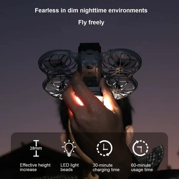 Lampe volante de nuit Rechargeable pour Drone DJI Neo 2