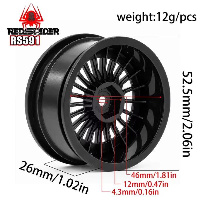 Roues de course RC 1/10