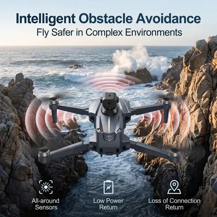 Nouveau Drone K18 MAX 8K avec Caméra 360° 2026 °