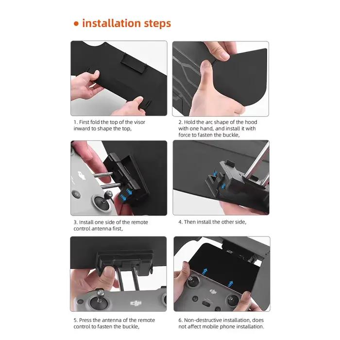 Pare-soleil pliable pour télécommande