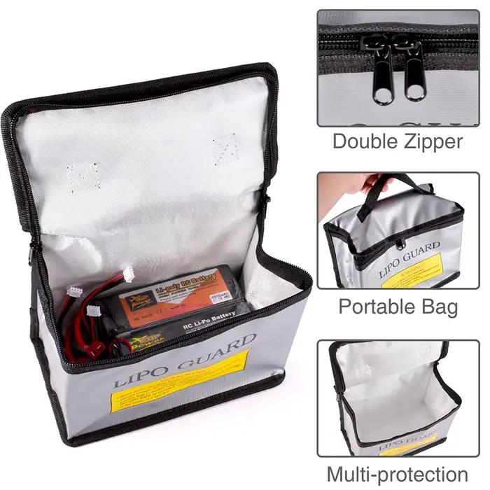 Lipo garde sac de sécurité ignifuge antidéflagrant Portable