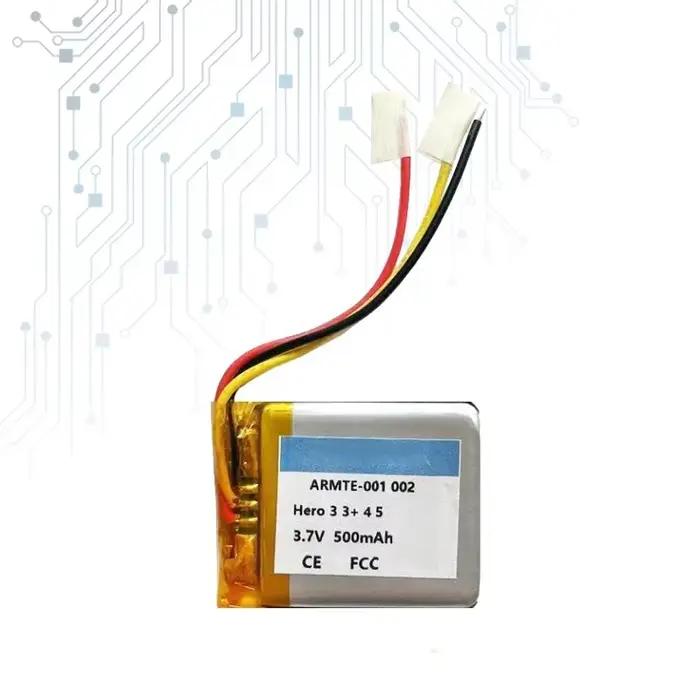 Batterie 500mAh pour Gopro Hero 2 3 4 5 6 7 8 9 Hero2 Hero3 Hero4 Hero5 Hero6 Hero7 Hero8 Hero9