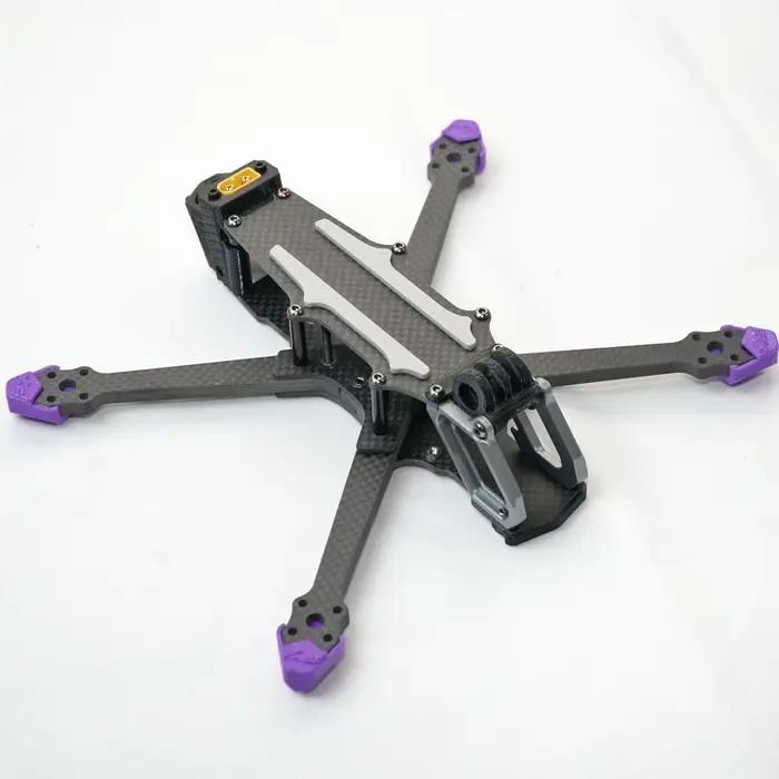 Cadre FPV PXRC 5 pouces Freestyle en fibre de carbone durable