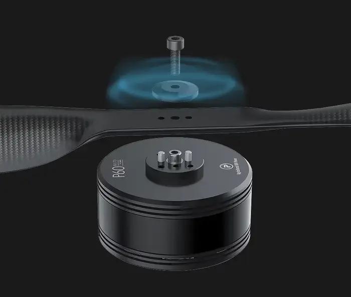 Moteur sans balis BLDC P60-X T-MOTOR pour drones agricoles et véhicules aériens multiaxiaux ocasions spéciales