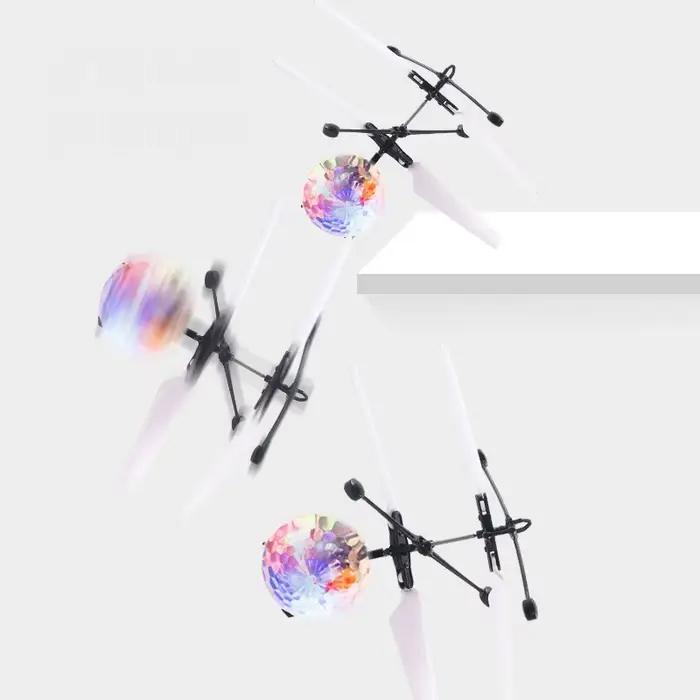 Enfant Fly Ball Mini RC Drone jouets créatifs enfants hélicoptère électronique infrarouge Induction avion mouche jouet garçon cadeau d'anniversaire