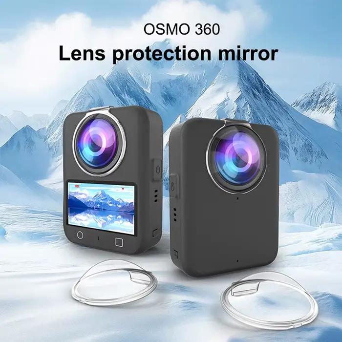 Miroir de protection fiable pour objectif Osmo 360 : fantastique contre les rayures sur les caméras panoramiques.