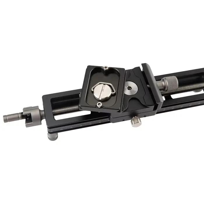 Rail de mise au point Macro Fotopro pour caméras et éclairage photographique, rail système de photographie macro FT-100 PRO pour détails saisissants