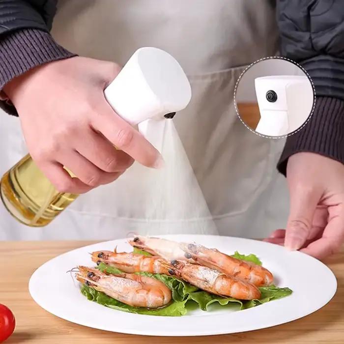 Bouteille de pulvérisation d'huile de 200ml, distributeur de cuisine pour barbecue, cuisson de Camping, vinaigre vide, Sauce soja, pulvérisateur, conteneurs d'assaisonnement