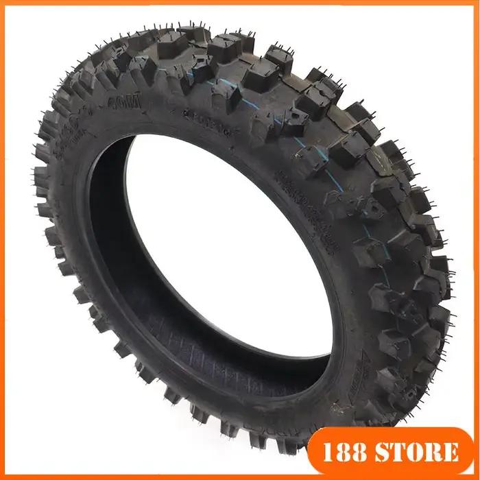 Pneus intérieurs et extérieurs haute performance 80/100-10 3.00-10 adaptés aux motos de course tout-terrain