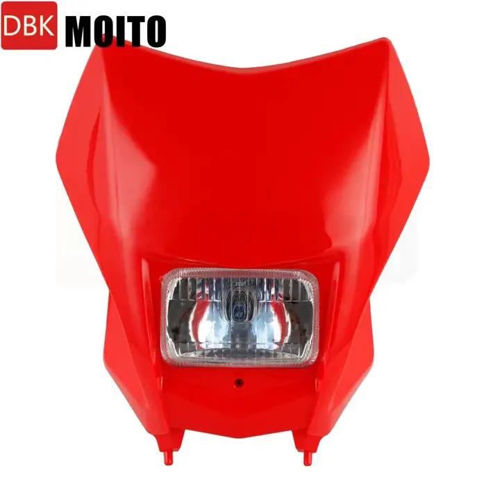 Phare avant de moto, lampe de course, phare de course pour Honda CRF230F CRF230 CRF150F CRF 150F 230F Enduro