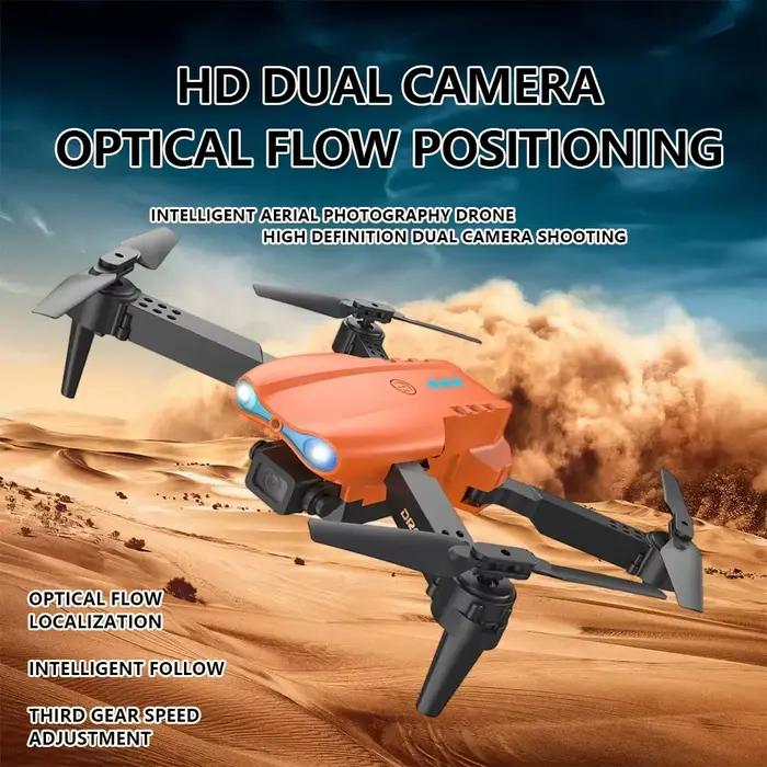 Drone de photographie aérienne professionnel E99Pro HD 4K avec double caméra WIFI FPV