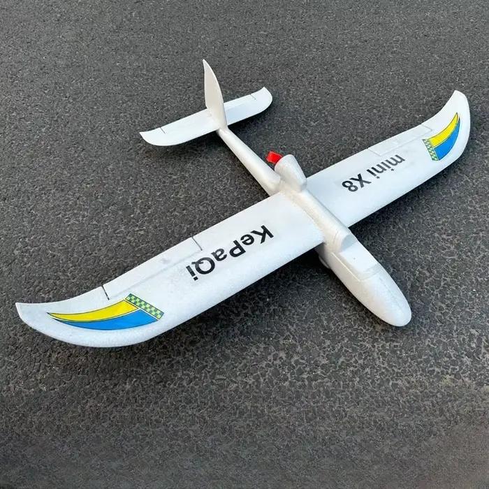 KEPAQI X8 Mini avion RC envergure 800mm planeur en mousse EPO à aile fixe