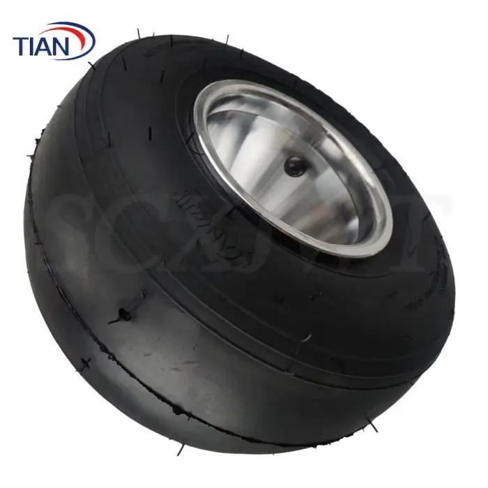 NOUVEAUX pneus 10x4.50-5 avec jantes et conception tubeless pour améliorer la traction et éviter les crevaisons, adaptés aux tricycles de drift.