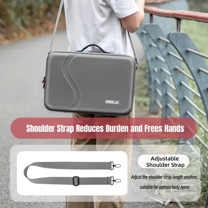 Étui de transport pour DJI AVATA 360 avec bandoulière, sac de rangement en cuir PU, protection anti-choc pour drone et accessoires occassions spéciales