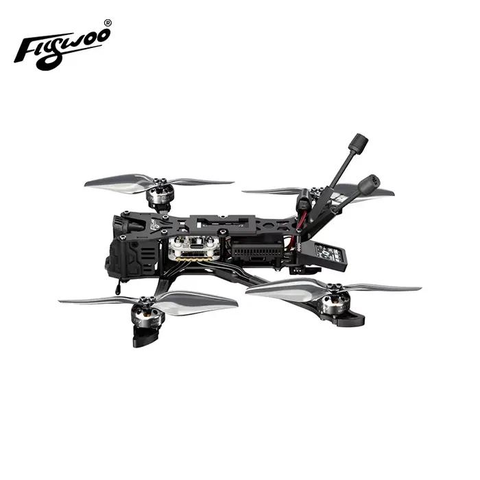 Drone quadricoptère micro longue portée Flywoo Explorer LR4 O4 pro V2 Sub250 avec capacité d'exploration