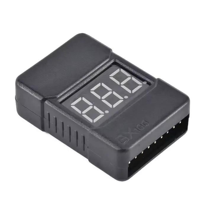 Testeur d'indicateur de tension de batterie Lipo BX100 1-8S