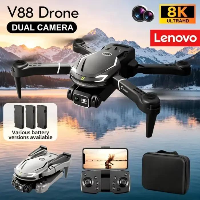 Drone Lenovo V88 8K 4K 5G GPS Professionnel pour Photographie Aérienne