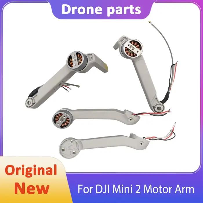 Bras Moteur Avant Gauche Neuf d'Origine pour DJI Mini 2 avec Ailes d'Hélice Pièces de Drone Robuste et Légère Pour Vols Durables Occasions Spéciales