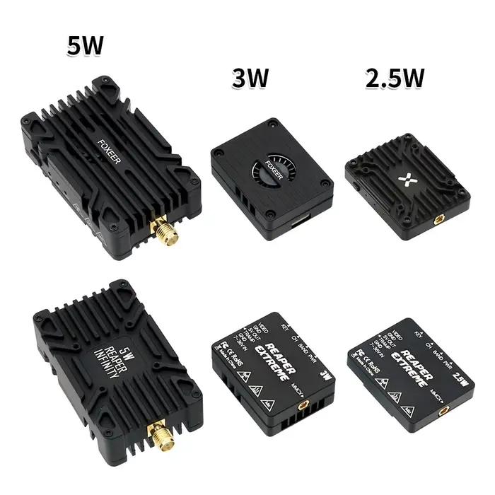 Foxeer Reaper Extreme V2 5.8G 2.5W 3W 72CH Pit FPV VTX Infinity 5W 10W 80CH VTX4.9G-6G ventilateur micro intégré pour
